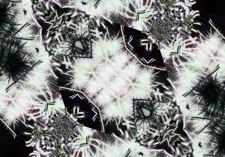 Ethnic pattern. Abstract kaleidoscope fabric design texture