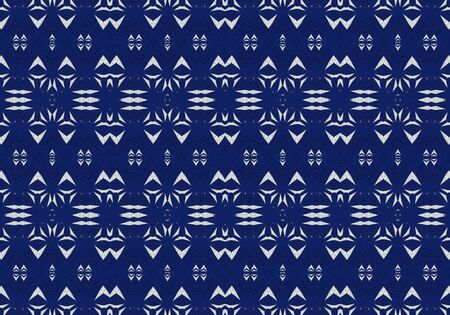 Ethnic pattern. Abstract kaleidoscope fabric design textureの写真素材