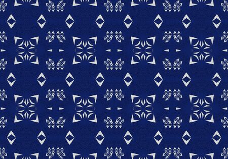Ethnic pattern. Abstract kaleidoscope fabric design textureの写真素材