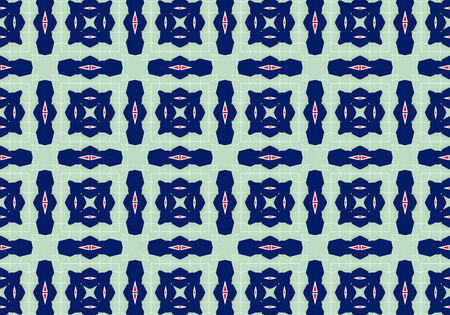 Ethnic pattern. Abstract kaleidoscope fabric design texture
