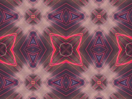 Ethnic pattern. Abstract kaleidoscope fabric design texture