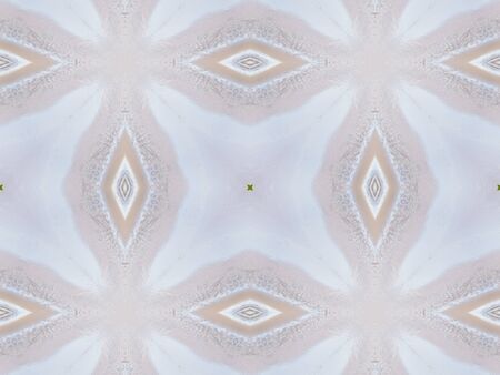 Colored Ethnic pattern. Abstract kaleidoscope fabric design.