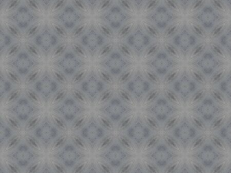 Green Ethnic pattern. Abstract kaleidoscope fabric design.