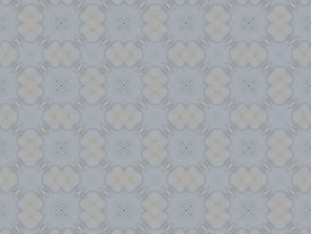 Green Ethnic pattern. Abstract kaleidoscope fabric design.の写真素材