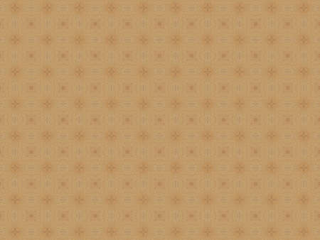 Brown Ethnic pattern. Abstract kaleidoscope fabric design.の写真素材