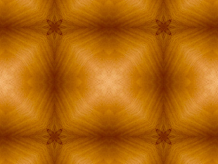 Brown Ethnic pattern. Abstract kaleidoscope fabric design.