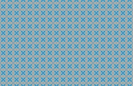 Blue Ethnic pattern. Abstract kaleidoscope fabric design.の写真素材