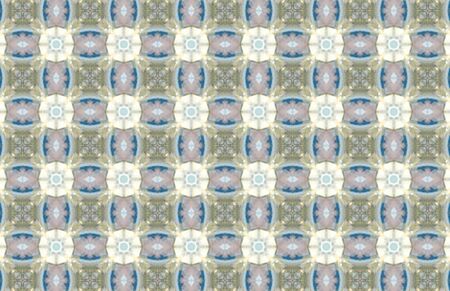Colored Ethnic pattern. Abstract kaleidoscope fabric design.の写真素材