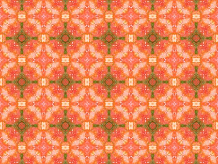 orange color drawing in kaleidoscope pattern - orange color drawing in kaleidoscope pattern for...