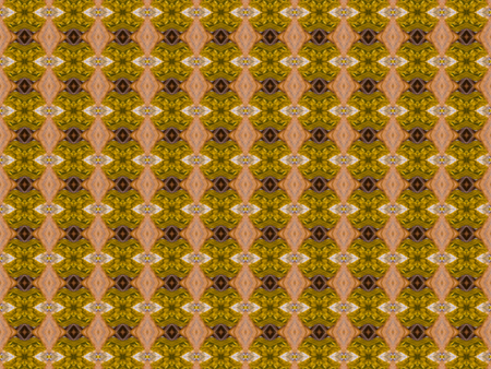 brown color drawing in kaleidoscope pattern - brown color drawing in kaleidoscope pattern for backgroundの写真素材
