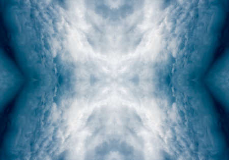 blue color drawing in kaleidoscope pattern - blue color drawing in kaleidoscope pattern for backgroundの写真素材