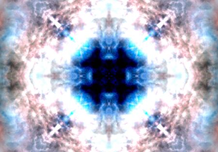 blue color drawing in kaleidoscope pattern - blue color drawing in kaleidoscope pattern for...