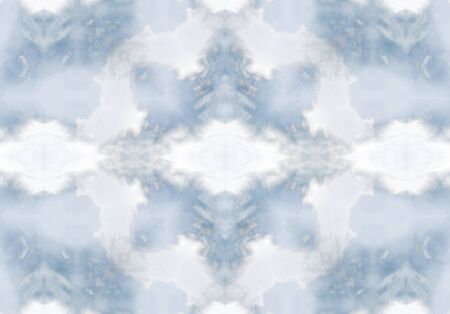 blue color drawing in kaleidoscope pattern - blue color drawing in kaleidoscope pattern for backgroundの写真素材