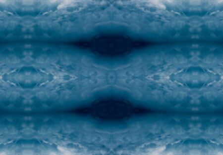 blue color drawing in kaleidoscope pattern - blue color drawing in kaleidoscope pattern for backgroundの写真素材