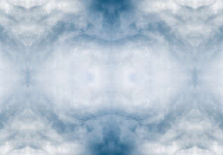 blue color drawing in kaleidoscope pattern - blue color drawing in kaleidoscope pattern for backgroundの写真素材