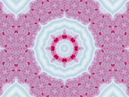 Seamless background texture from kaleidoscope Without mesh.の写真素材