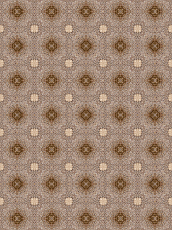 brown color drawing in kaleidoscope pattern - brown color drawing in kaleidoscope pattern for backgroundの写真素材