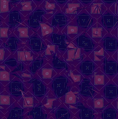 Colorful kaleidoscope pattern, abstract design, star texture