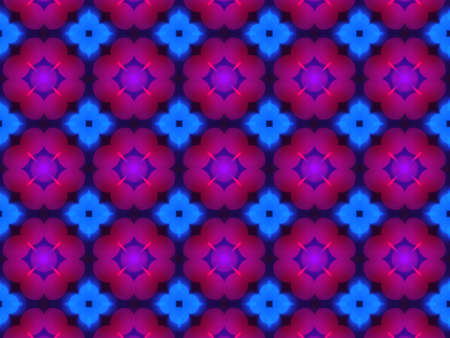 abstract colorful seamless pattern kaleidoscope, star painting