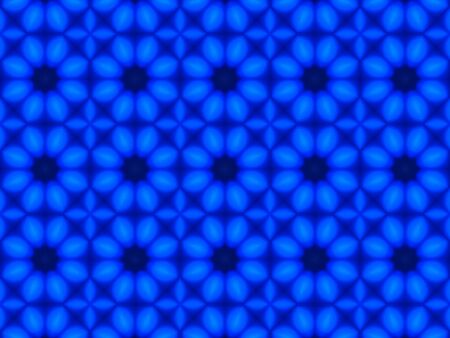 Light blue kaleidoscope background pattern