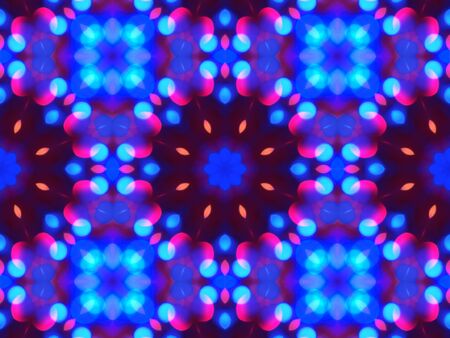 Abstract kaleidoscopic texture or background pattern design, purple color