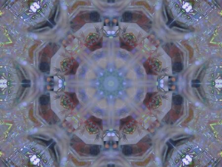 Pattern of macro kaleidoscope abstract background paternの写真素材