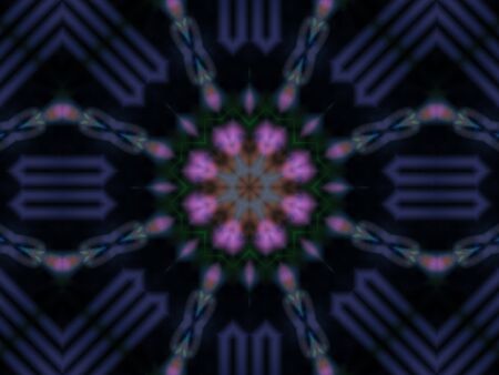 abstract colorful seamless pattern kaleidoscope, star painting
