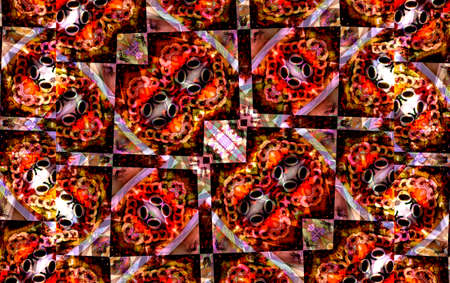 Colorfull abstract Kaleidoscopic pattern texture, star backgrond