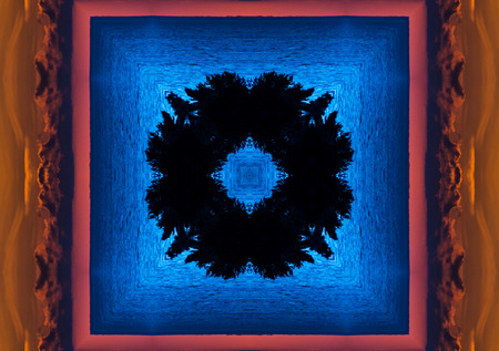 Colorfull abstract Kaleidoscopic pattern texture, star backgrond