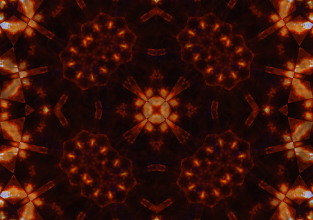 abstract colorful seamless pattern kaleidoscope made from  circular bokeh for use at graphic design