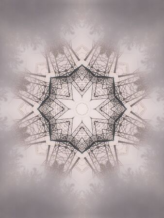 Pattern of macro kaleidoscope abstract background patern