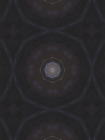 Abstract grey pattern texture, kaleidoscope seamless backgroundの写真素材