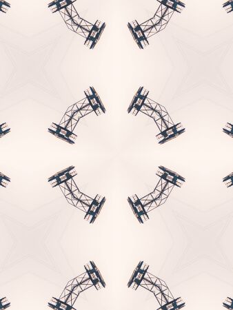 Pattern of macro kaleidoscope abstract background patern