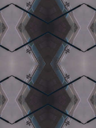 Pattern of macro kaleidoscope abstract background paternの写真素材