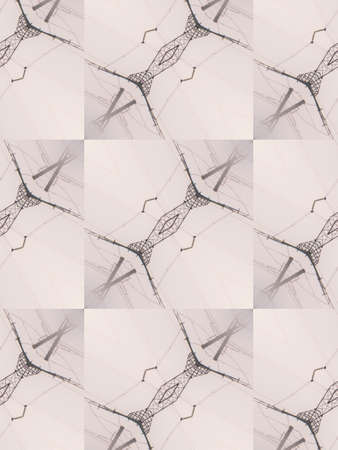 Pattern of macro kaleidoscope abstract background paternの写真素材