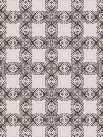 Abstract grey pattern texture, kaleidoscope seamless background