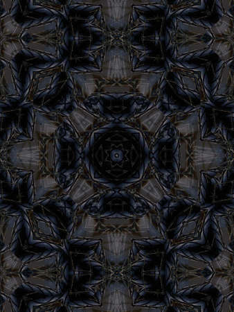 Pattern of macro kaleidoscope abstract background paternの写真素材