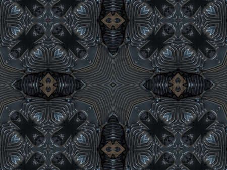 Pattern of macro kaleidoscope abstract background paternの写真素材