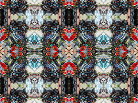 Colorfull abstract Kaleidoscopic pattern texture, star backgrond