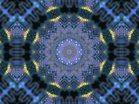 abstract colorful seamless pattern kaleidoscope, star painting