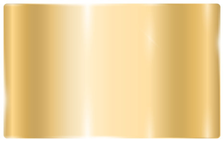 Metallic gold gradient. A plate with a foil texture. A pattern of shiny metallic gradient. Vector illustration.のイラスト素材