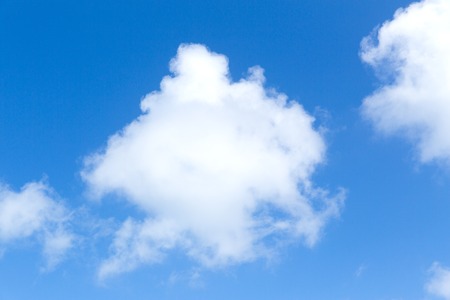 blue sky and clouds viewの写真素材