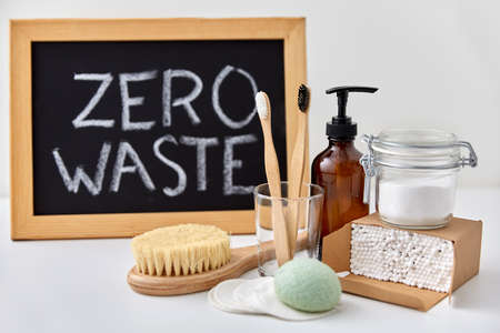 natural cosmetics, bodycare and hygienic productsの写真素材