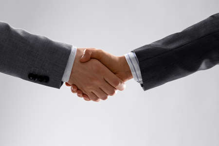 handshake of two businessmen