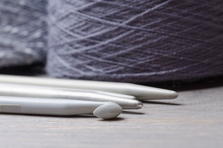 Handmade knitting and crocheting crafts