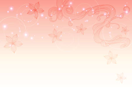 Background Collection Vol.01_Shining picture (flower)のイラスト素材