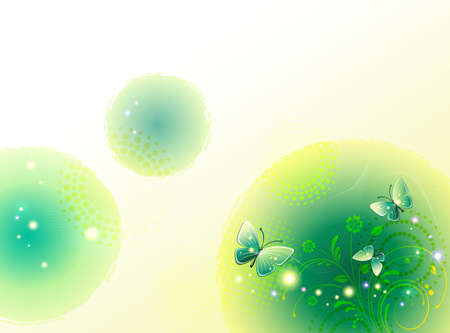 Background Collection Vol.01_ Springtime sceneryのイラスト素材