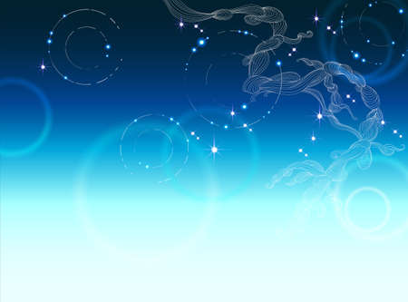 Background Collection Vol.01_ Shining picture (Galaxy)のイラスト素材