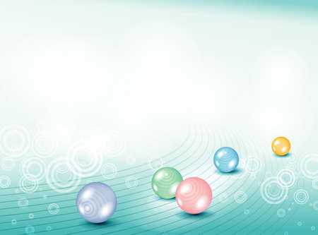 Background Collection Vol.01_ Sweet ballのイラスト素材