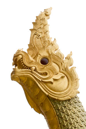 serpent king or naga statueの写真素材